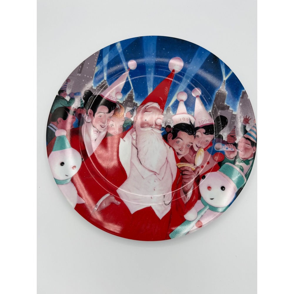 Saks Fifth Avenue William Joyce Millennium 2000 Holiday Plate Germany #0445